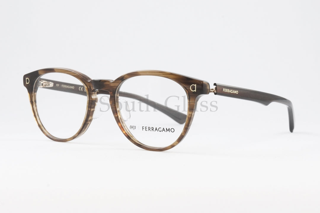 999.9×FERRAGAMO メガネ SF9001N 260 コラボモデル アジアンフィット ボスリントン フォーナインズ フェラガモ 正規品