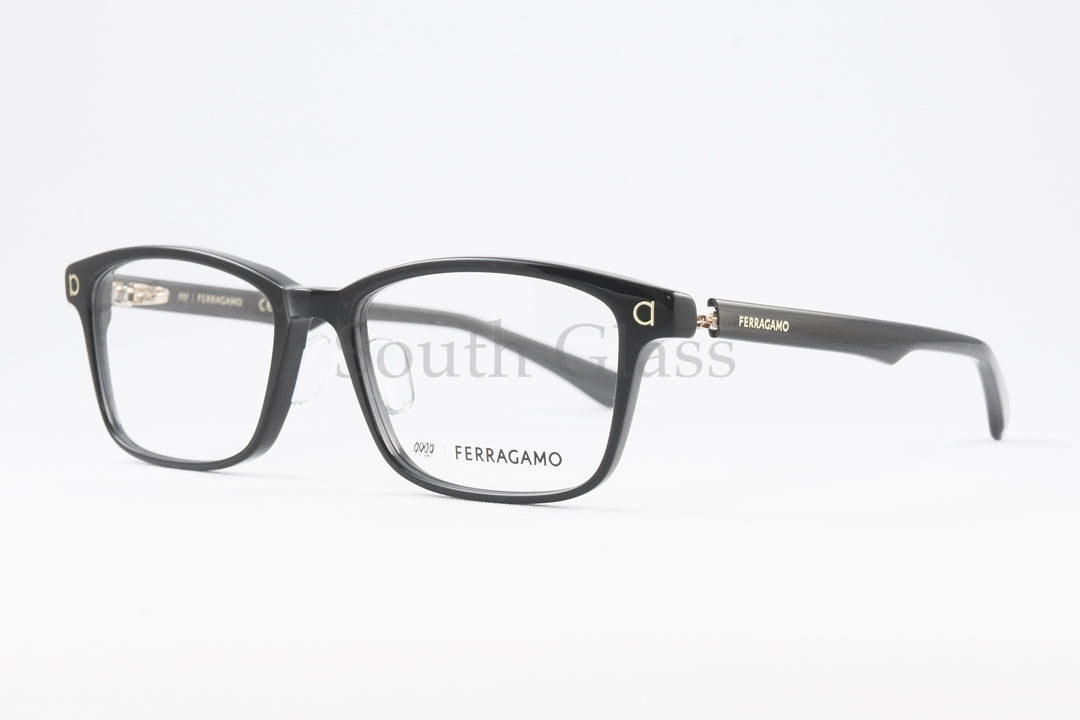 999.9×FERRAGAMO メガネ SF9002N 001 コラボモデル アジアンフィット スクエア フォーナインズ フェラガモ 正規品