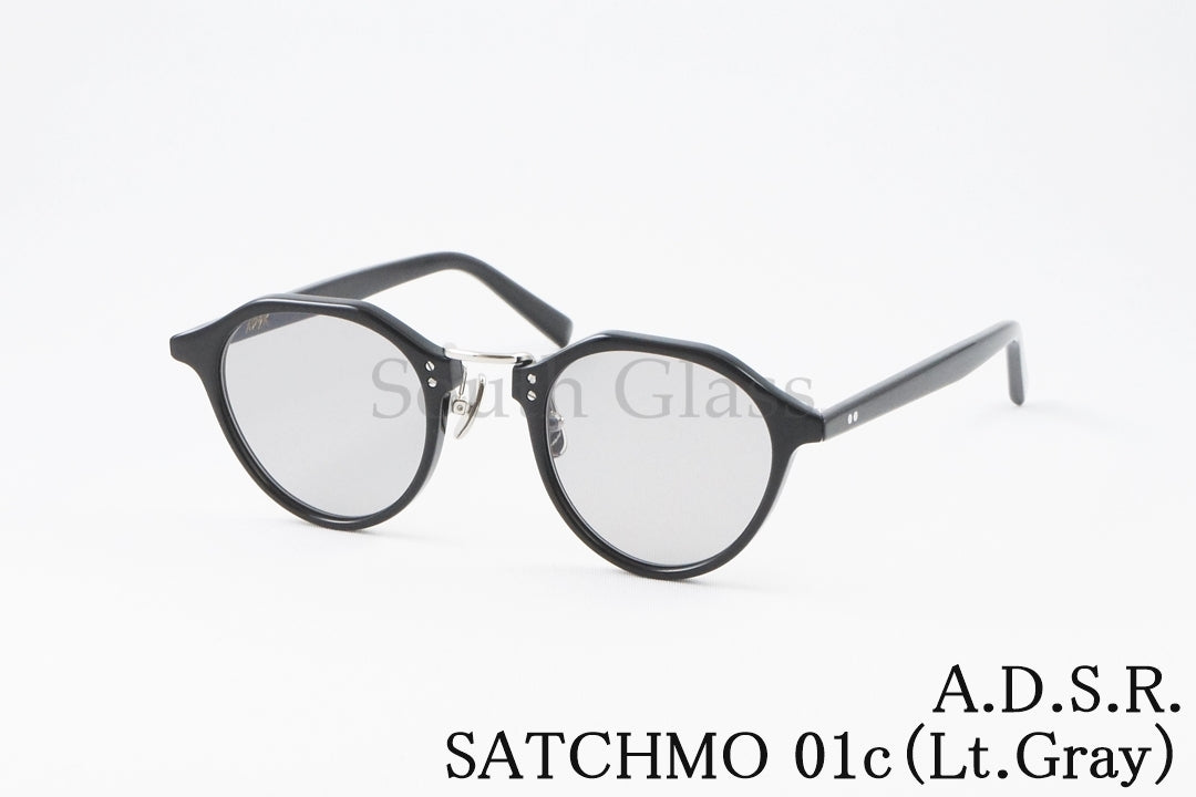 A.D.S.R. サングラス SATCHMO 01c 47サイズ クラウンパント サッチモ コンビネーション ADSR エーディーエスアール 正規品