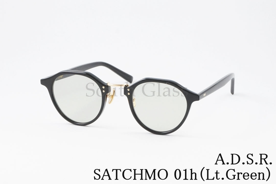 A.D.S.R. サングラス SATCHMO 01h 47サイズ クラウンパント サッチモ コンビネーション ADSR エーディーエスアール 正規品