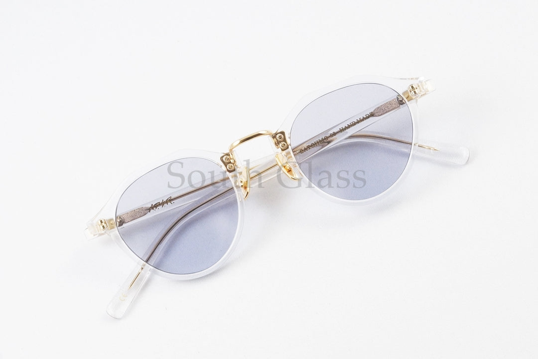 【松村北斗さん着用】A.D.S.R. クリア サングラス SATCHMO 03a 47サイズ クラウンパント サッチモ コンビネーション ADSR エーディーエスアール 正規品