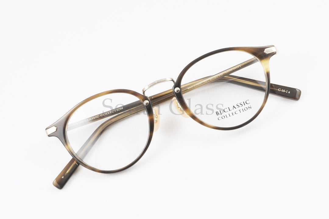 BJ CLASSIC メガネ COM-301PT C-16-1 ボストン コンビネーション BJクラシック 正規品