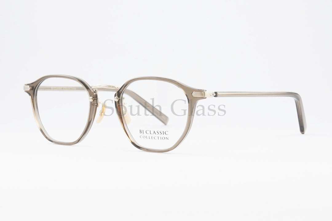 BJ CLASSIC クリア メガネ COM-302PT C-135-6 オクタゴン コンビネーション BJクラシック 正規品