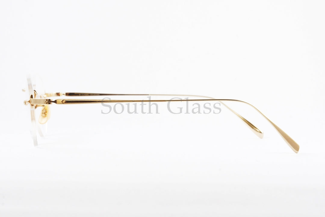 BJ CLASSIC メガネ PREM-201 NT C-1 ツーポイント ボストン 縁無し BJクラシック 正規品