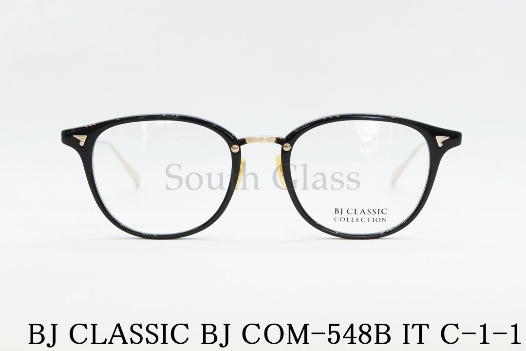 BJ CLASSIC メガネ COM-548B IT C-1-1 ウェリントン コンビネーション BJクラシック 正規品