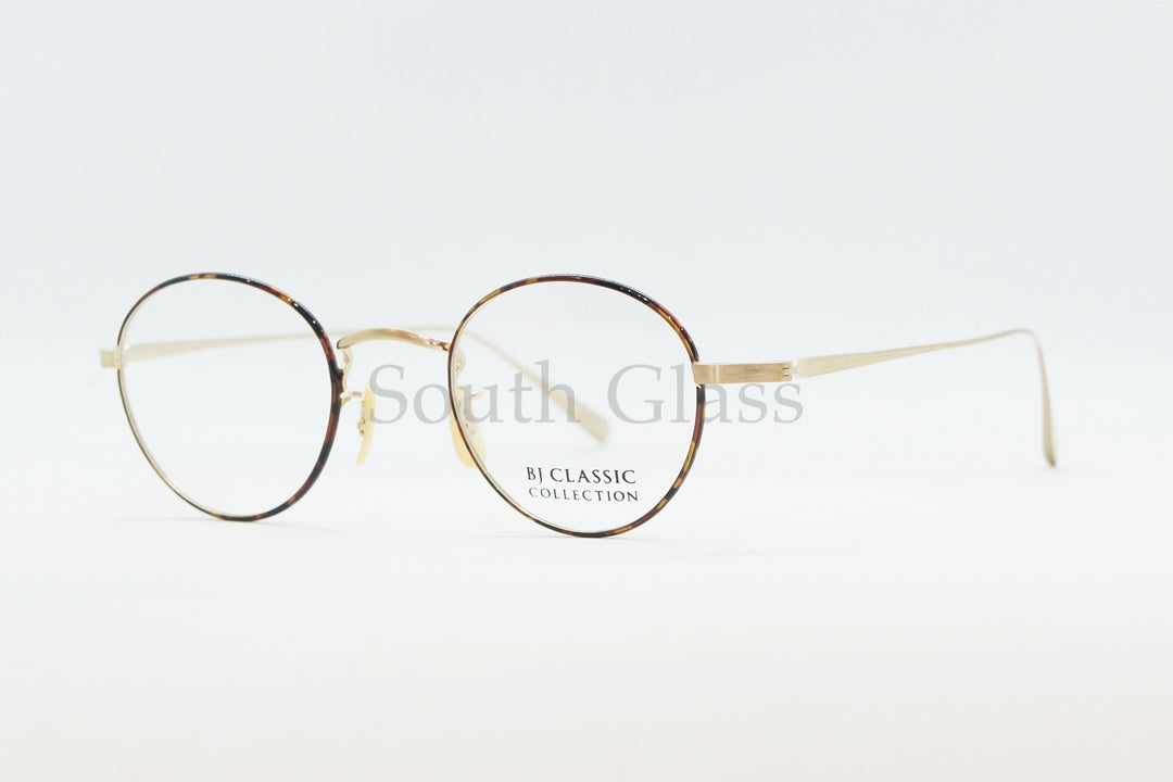 BJ CLASSIC メガネ PREM-114B S NT C-6-2 ボストン クラシカル 七宝 セル巻き BJクラシック 正規品