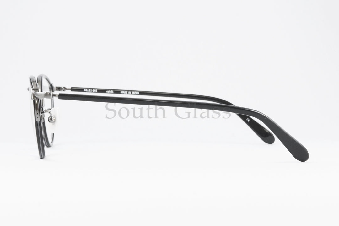 BOSTON CLUB メガネ NOEL "R" col.01 ボストン セル巻き ノエルR クラシカル 丸メガネ ボストンクラブ 正規品