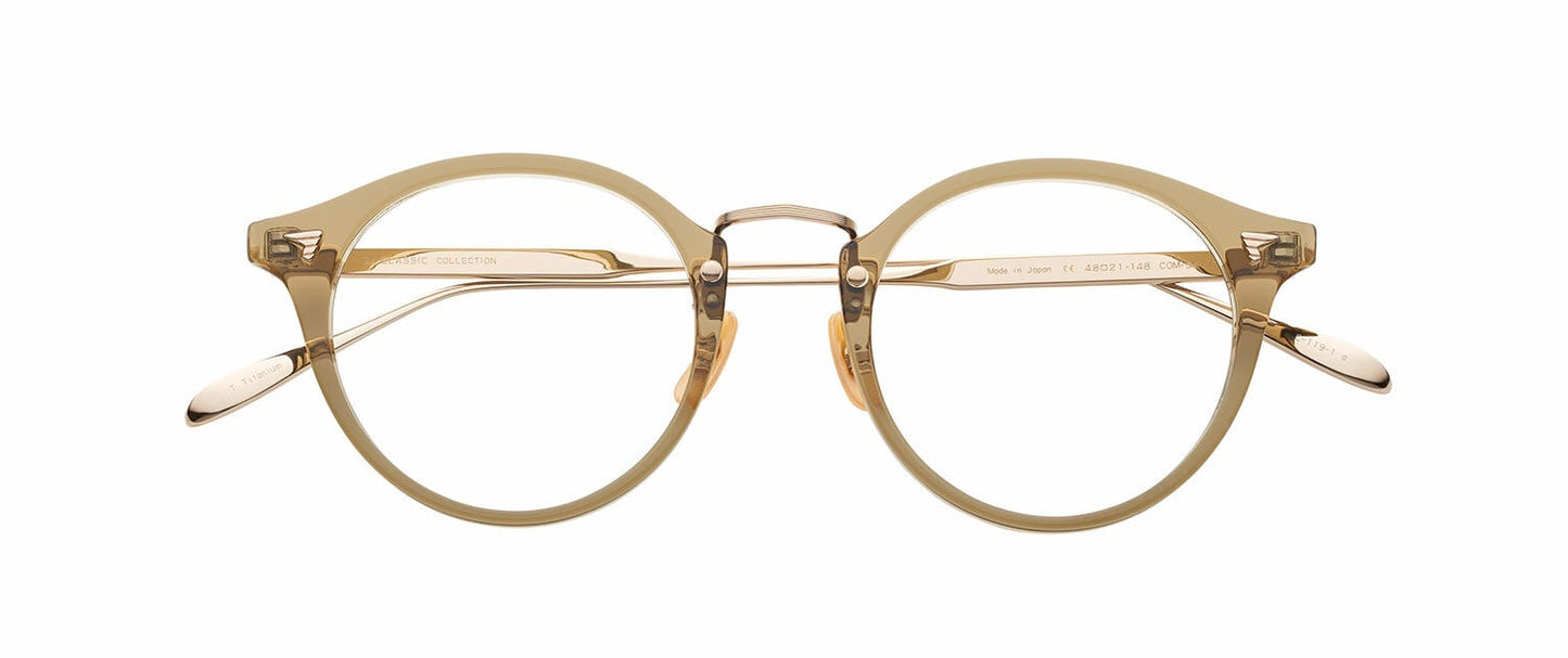BJ CLASSIC クリア メガネ COM-561GT C-119-1 ボストン BJクラシック 正規品