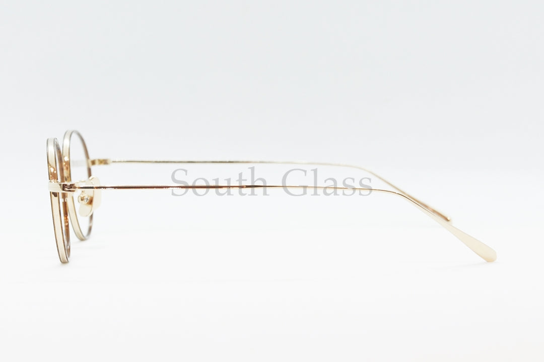 EVE un BLUE メガネ GARDEN DAISY Col.Chestnut Brown ボストン 丸メガネ イヴアンブルー 正規品