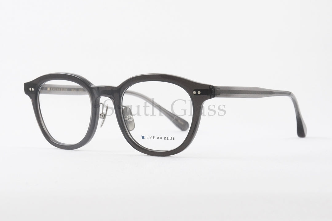 EVE un BLUE メガネ Mini A003 Col.BLACK ウェリントン 小顔 小さいサイズ ミニ イヴアンブルー 正規品