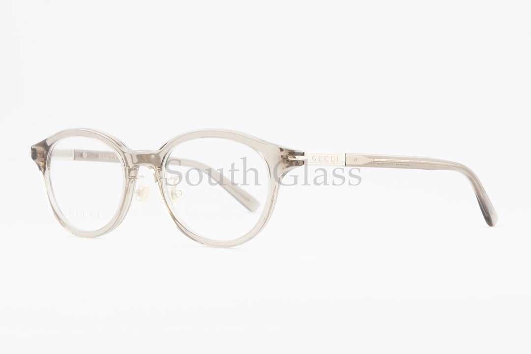 GUCCI クリア メガネ GG1507OJ 004 ボストン オーバル メンズ レディース グッチ 正規品