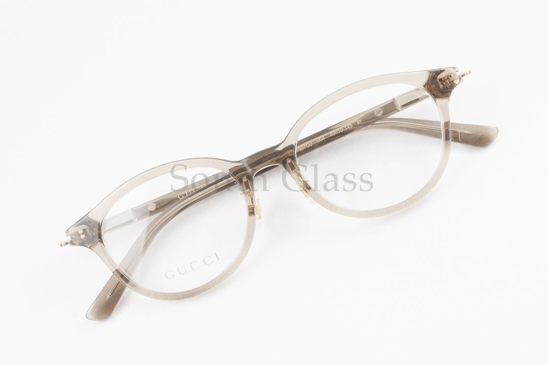 GUCCI クリア メガネ GG1507OJ 004 ボストン オーバル メンズ レディース グッチ 正規品