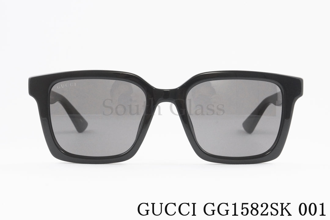 GUCCI サングラス GG1582SK 001 スクエア メンズ レディース アジアンフィット グッチ 正規品