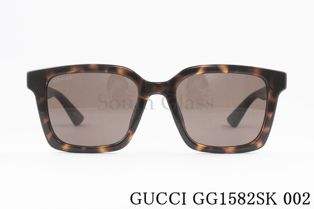 GUCCI サングラス GG1582SK 002 スクエア メンズ レディース アジアンフィット グッチ 正規品