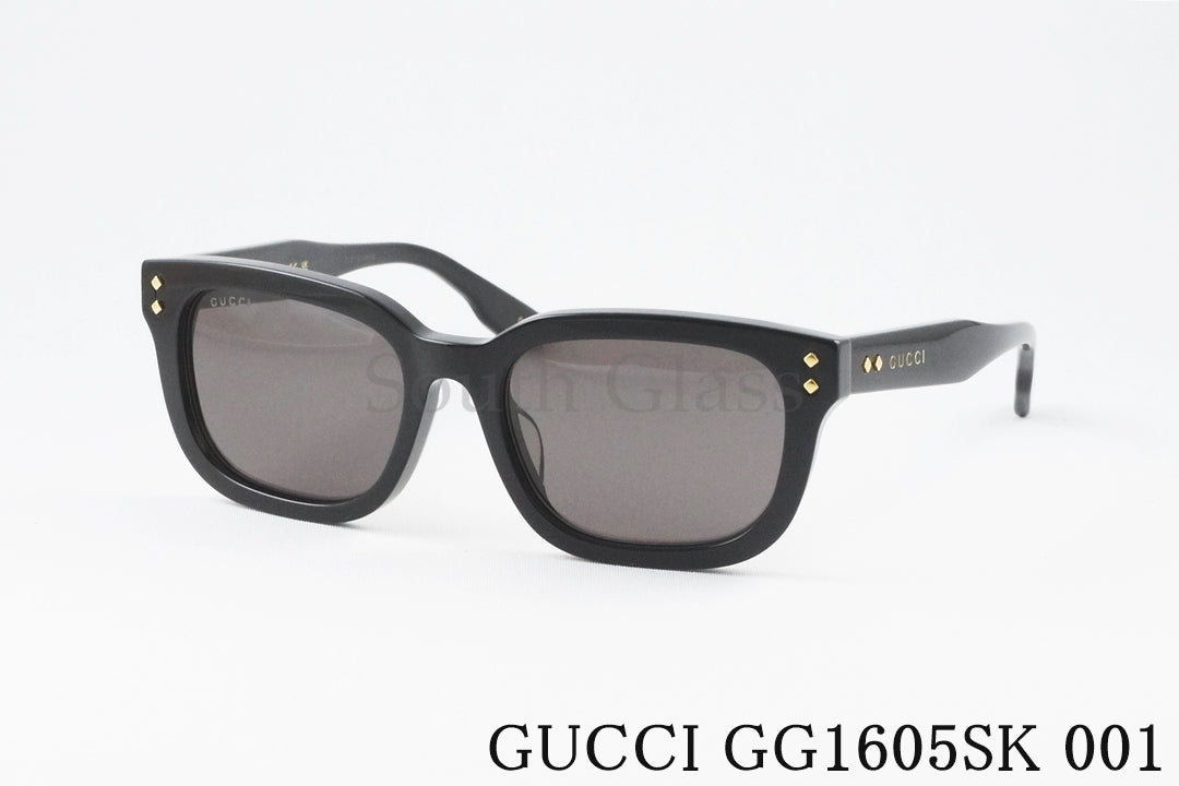 GUCCI サングラス GG1605SK 001 スクエア メンズ レディース アジアンフィット グッチ 正規品