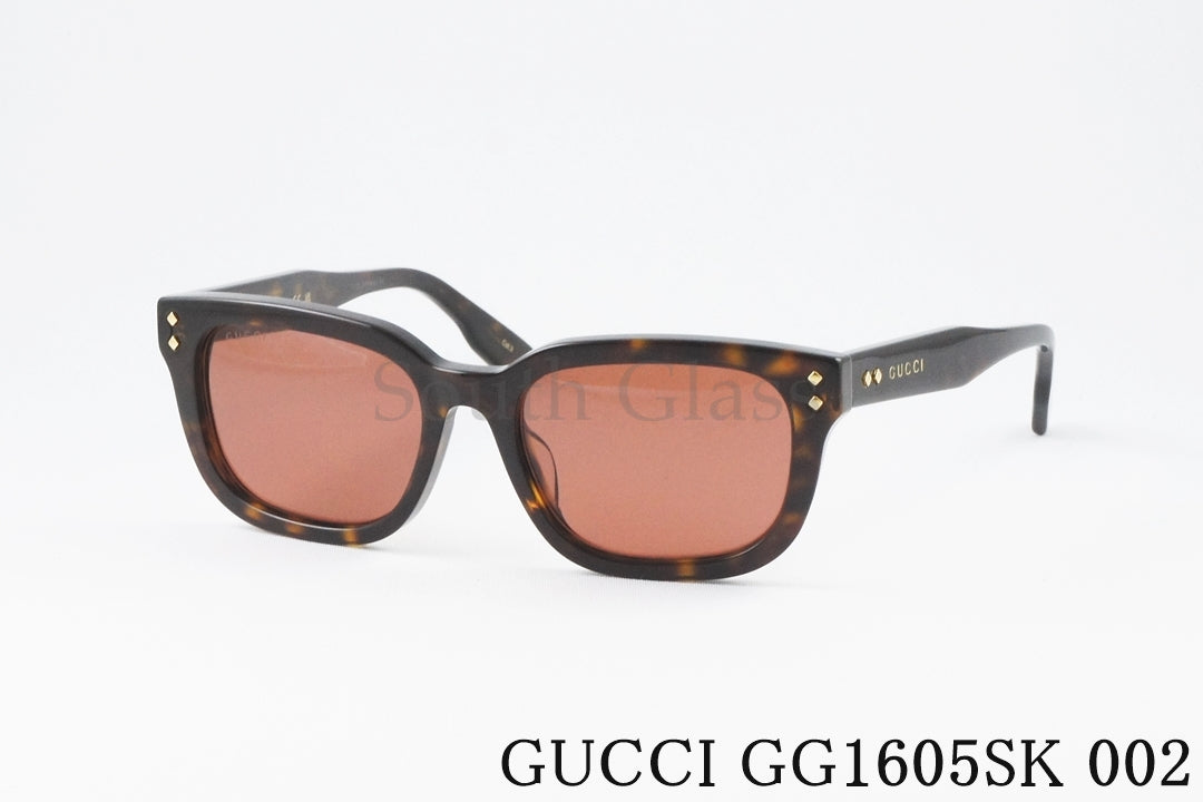 GUCCI サングラス GG1605SK 002 スクエア メンズ レディース アジアンフィット グッチ 正規品