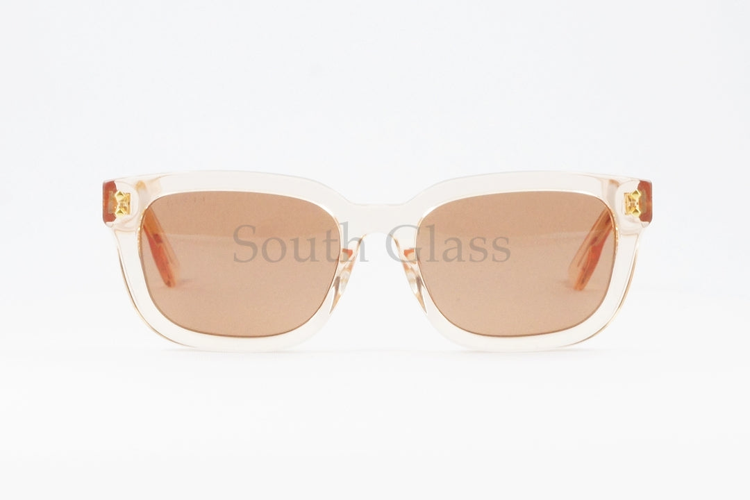 GUCCI クリア サングラス GG1605SK 004 スクエア メンズ レディース アジアンフィット グッチ 正規品