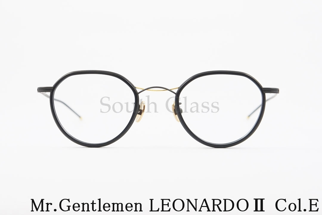 【京本大我さん着用】Mr.Gentleman メガネ LEONARDO2 Col.E クラウンパント クラシカル ミスタージェントルマン 正規品