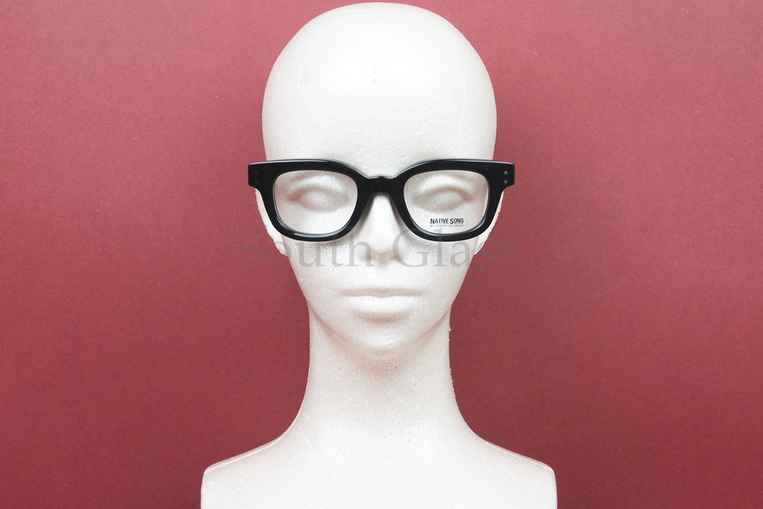 NATIVE SONS メガネ Connolly Col.Black Crystal PL-066AC ウェリントン コノリー ネイティブサンズ 正規品