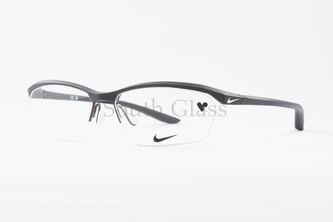 NIKE メガネ 7140AF Col.033 ブロー サーモント ナイロール ハーフリム スポーツ 軽量 ナイキ 正規品