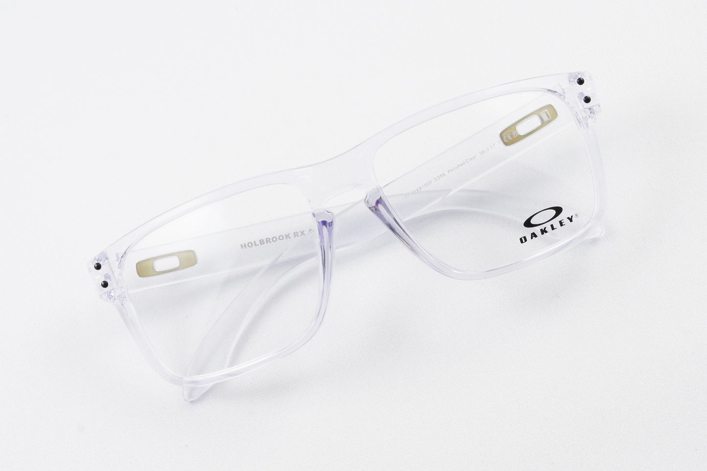 OAKLEY クリア メガネ HOLBROOK RX A OX8100F-03 56サイズ 58サイズ ウェリントン ホルブルック クリアフレーム オークリー 正規品