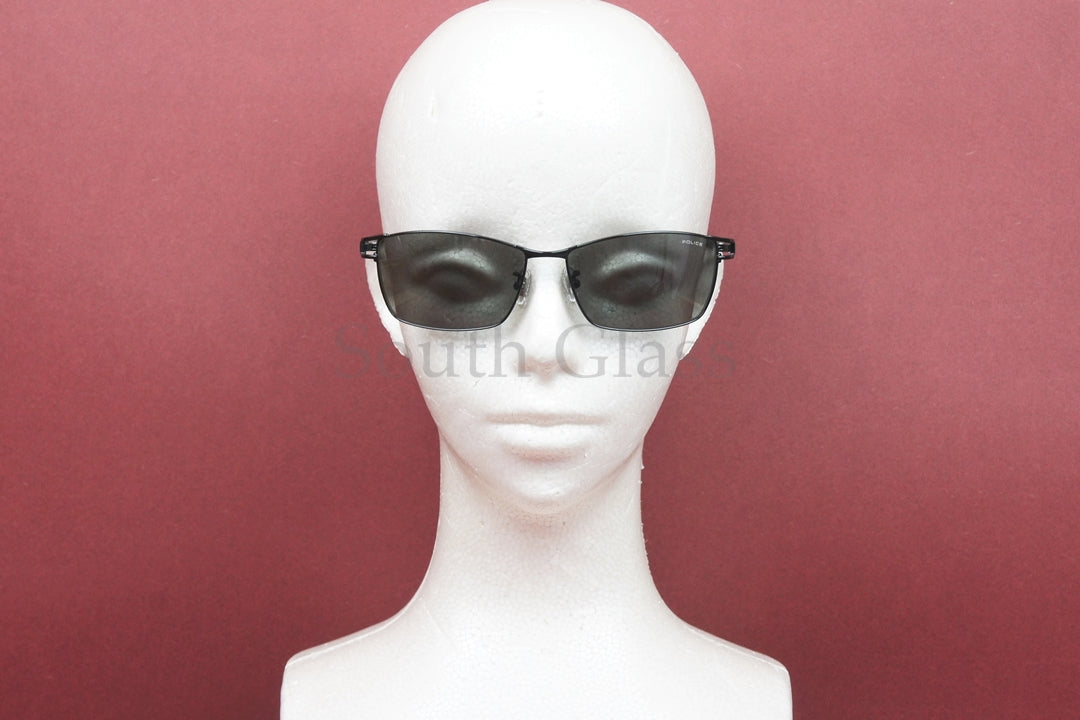 POLICE サングラス SPLQ02J COL.0530 59サイズ スクエア ポリス 正規品