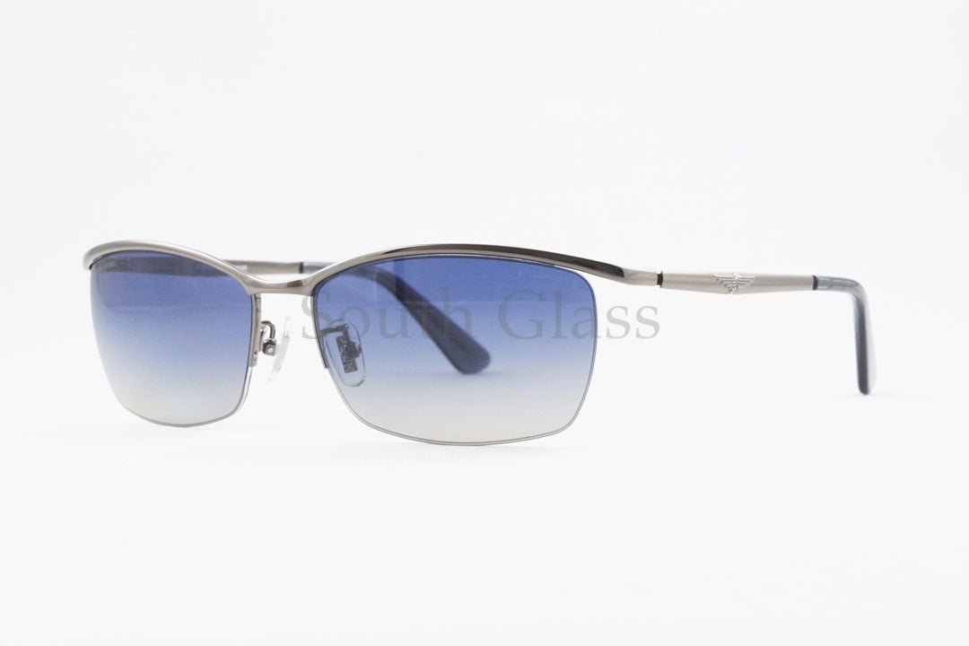 POLICE 偏光 サングラス SPLQ05J COL.568P 59サイズ スクエア ナイロール ポリス 正規品