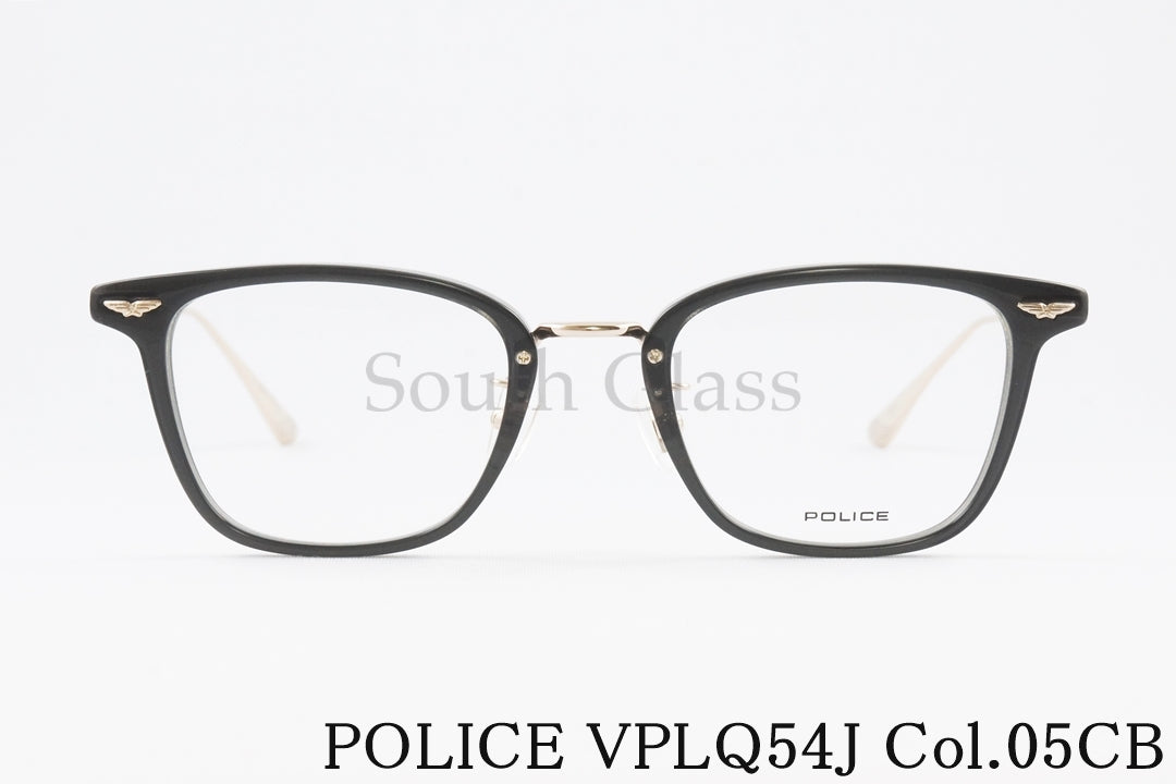 POLICE メガネ VPLQ54J COL.05CB ウェリントン コンビネーション クラシカル ポリス 正規品
