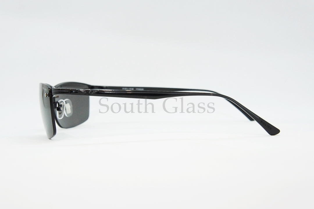 POLICE 偏光 サングラス SPLE43J COL.530P 60サイズ スクエア ツーポ ポリス 正規品