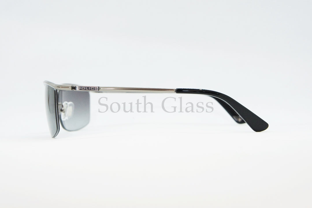 POLICE サングラス SPLG38J COL.0568 59サイズ スクエア ナイロール ポリス 正規品