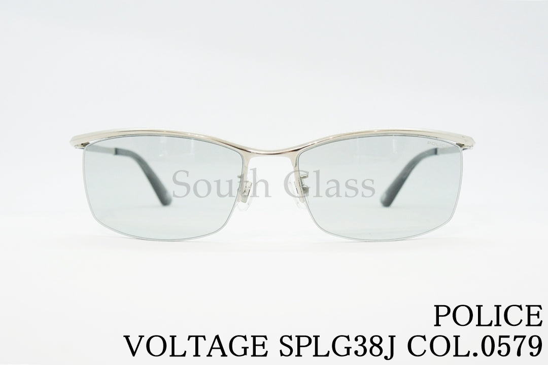 POLICE サングラス SPLG38J COL.0579 59サイズ スクエア ナイロール ポリス 正規品