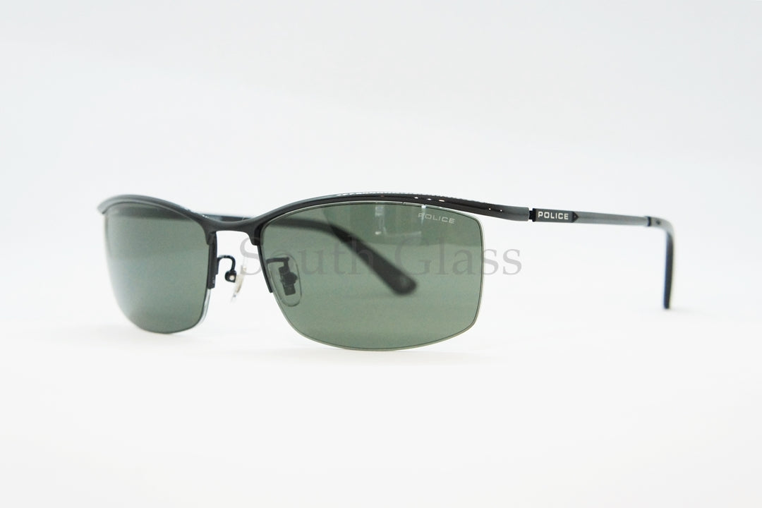 POLICE 偏光 サングラス SPLG38J COL.0530P 59サイズ スクエア ナイロール ポリス 正規品