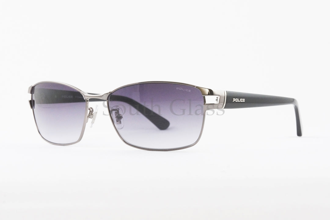 POLICE サングラス SPLM28J COL.0568 59サイズ スクエア ポリス 正規品