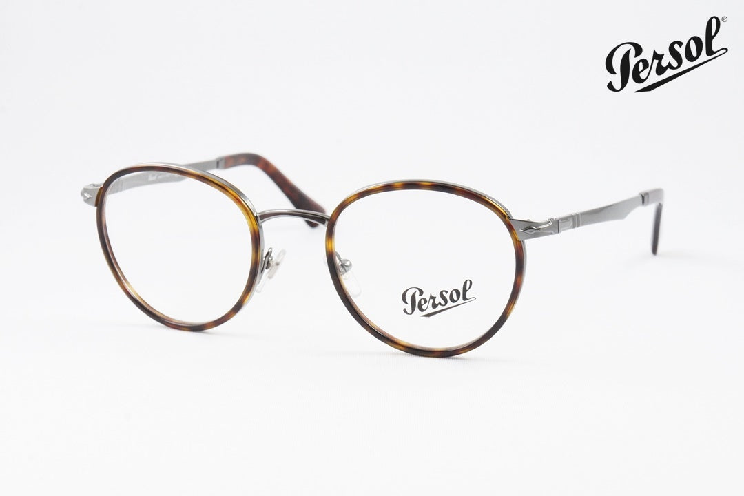 Persol メガネ 2468-V 513 ボストン セル巻き ペルソール 正規品