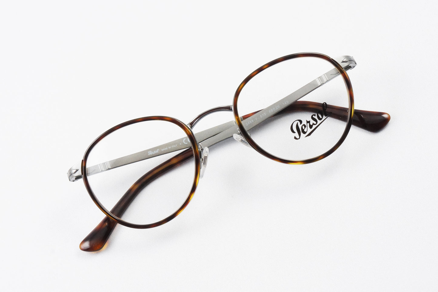 Persol メガネ 2468-V 513 ボストン セル巻き ペルソール 正規品