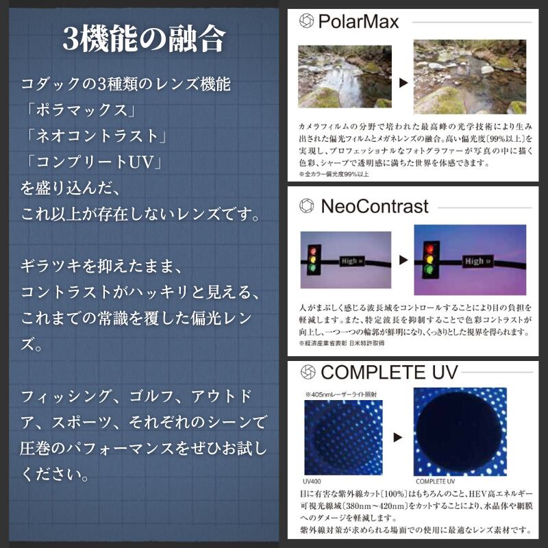 究極 オリジナル偏光サングラス #41 ニューウェイファーラー × PolarMax Pro Ray-Ban レイバン NewWayfarer 釣り オークリー フィッシング アウトドア ドライブ サイクリング ゴルフ キャンプ