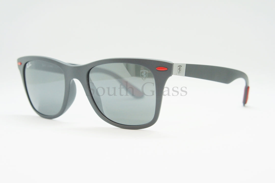 【フェラーリコレクション 木村拓哉さん着用】Ray-Ban サングラス RB4195-M-F F6056G 52サイズ Wayfarer Liteforce ウェリントン レイバン 正規品