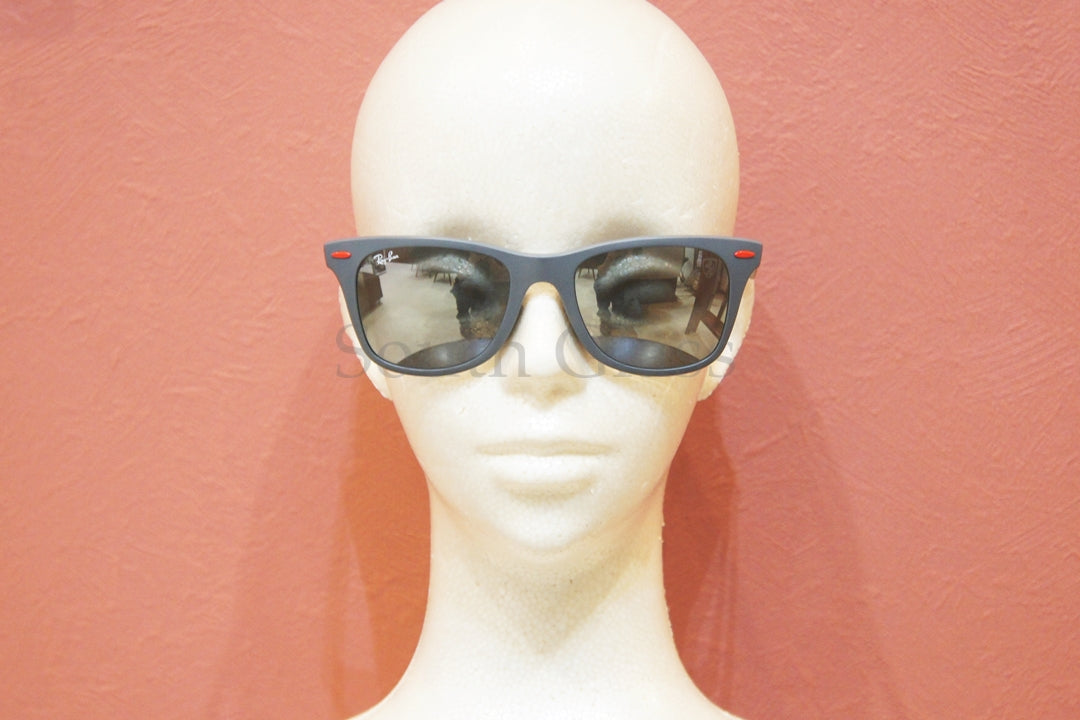 【フェラーリコレクション 木村拓哉さん着用】Ray-Ban サングラス RB4195-M-F F6056G 52サイズ Wayfarer Liteforce ウェリントン レイバン 正規品