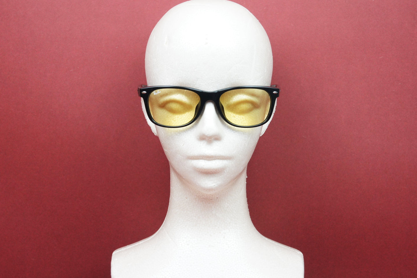 【純正ライトカラー】Ray-Ban サングラス RB2132-F 601/R6 55サイズ NEW WAYFARER ウェリントン レイバン 正規品 イエロー