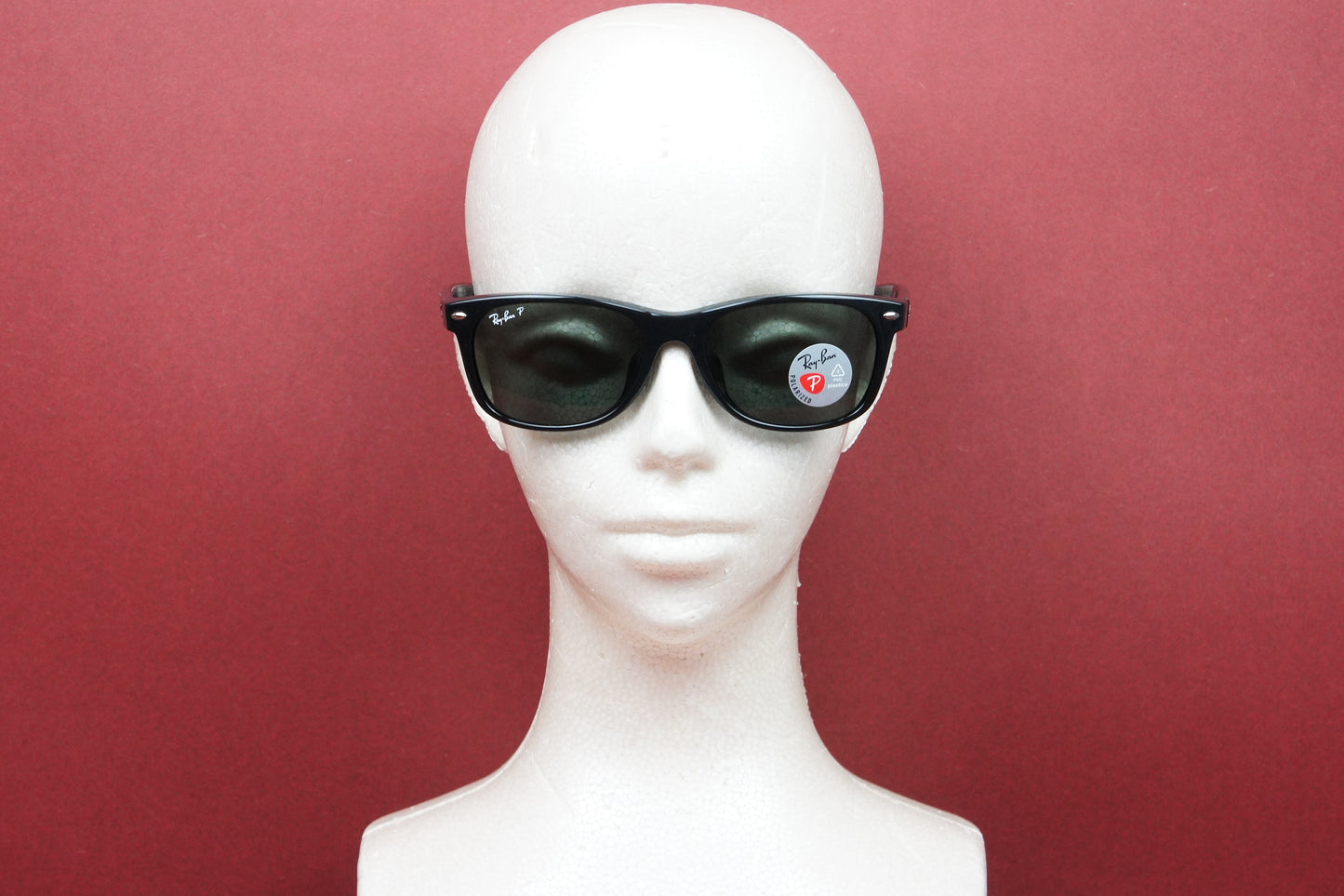 Ray-Ban 偏光 サングラス RB2132-F 901/58 55サイズ NEW WAYFARER ウェリントン レイバン 正規品