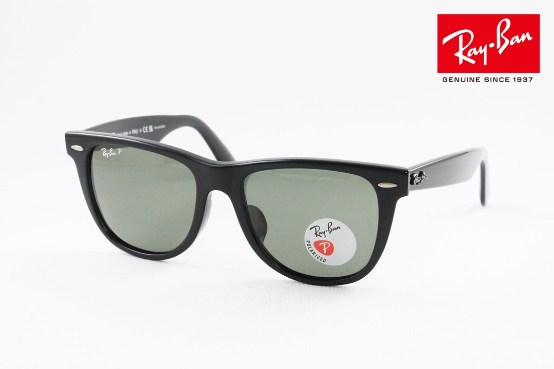 Ray-Ban 偏光 サングラス RB2140-F 901/58 52サイズ 54サイズ Wayfarer ウェリントン レイバン 正規品