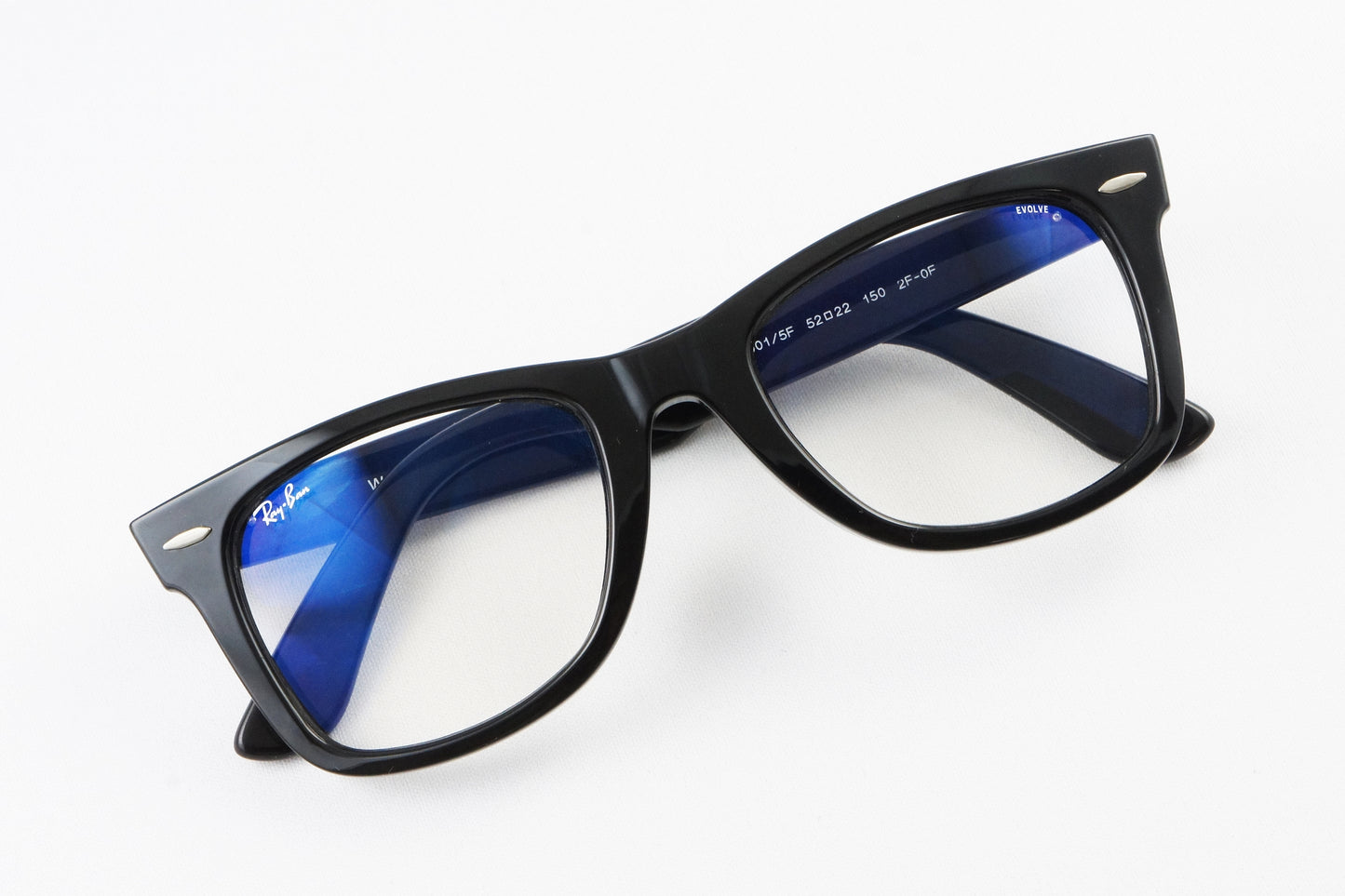 【木村拓哉さん着用】Ray-Ban 調光 メガネフレーム RB2140-F 901/5F 52サイズ Wayfarer ウェリントン ウェイファーラー 調光レンズ EVOL 正規品