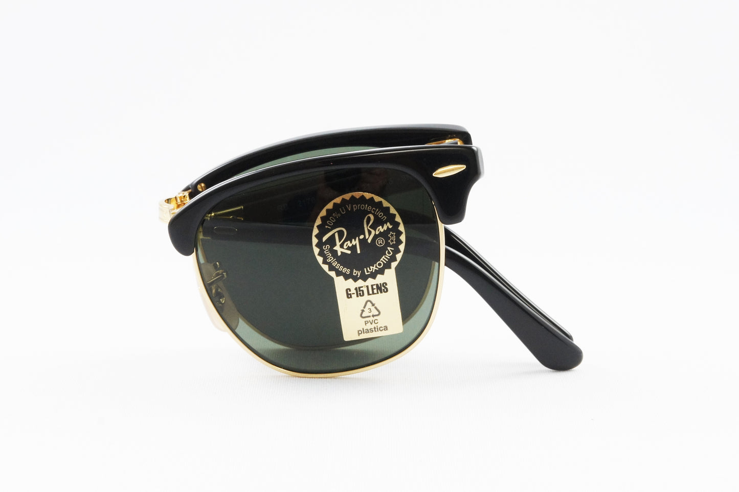 Ray-Ban 折りたたみ サングラス RB2176 901 CLUBMASTER FOLDING フォールディング クラシック サーモント ブロー レイバン 正規品