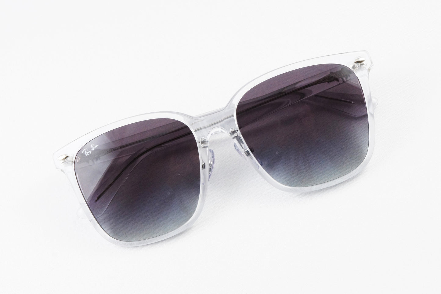 Ray-Ban クリア サングラス RB2206D 6447/8G 57サイズ スクエア レイバン 正規品