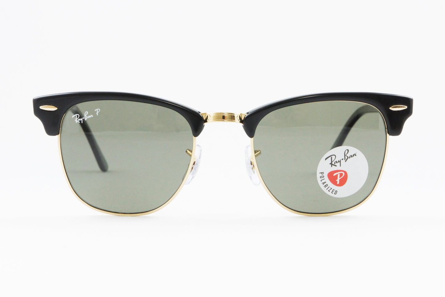 Ray-Ban 偏光 サングラス RB3016 901/58 51サイズ CLUBMASTER クラシック サーモント ブロー レイバン 正規品