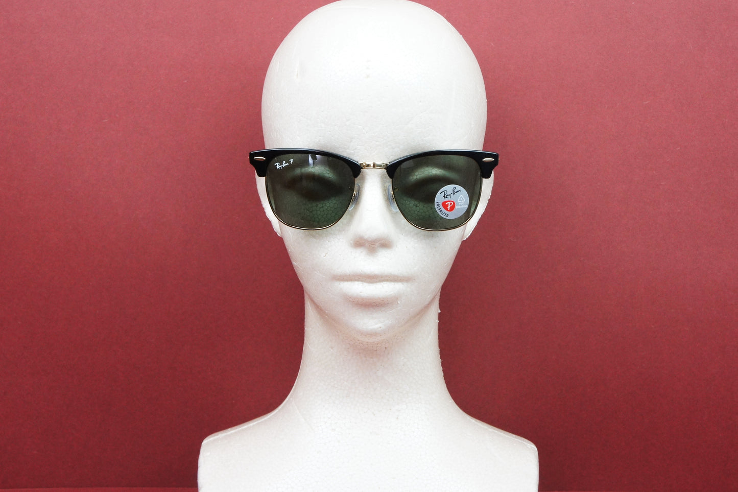 Ray-Ban 偏光 サングラス RB3016 901/58 51サイズ CLUBMASTER クラシック サーモント ブロー レイバン 正規品