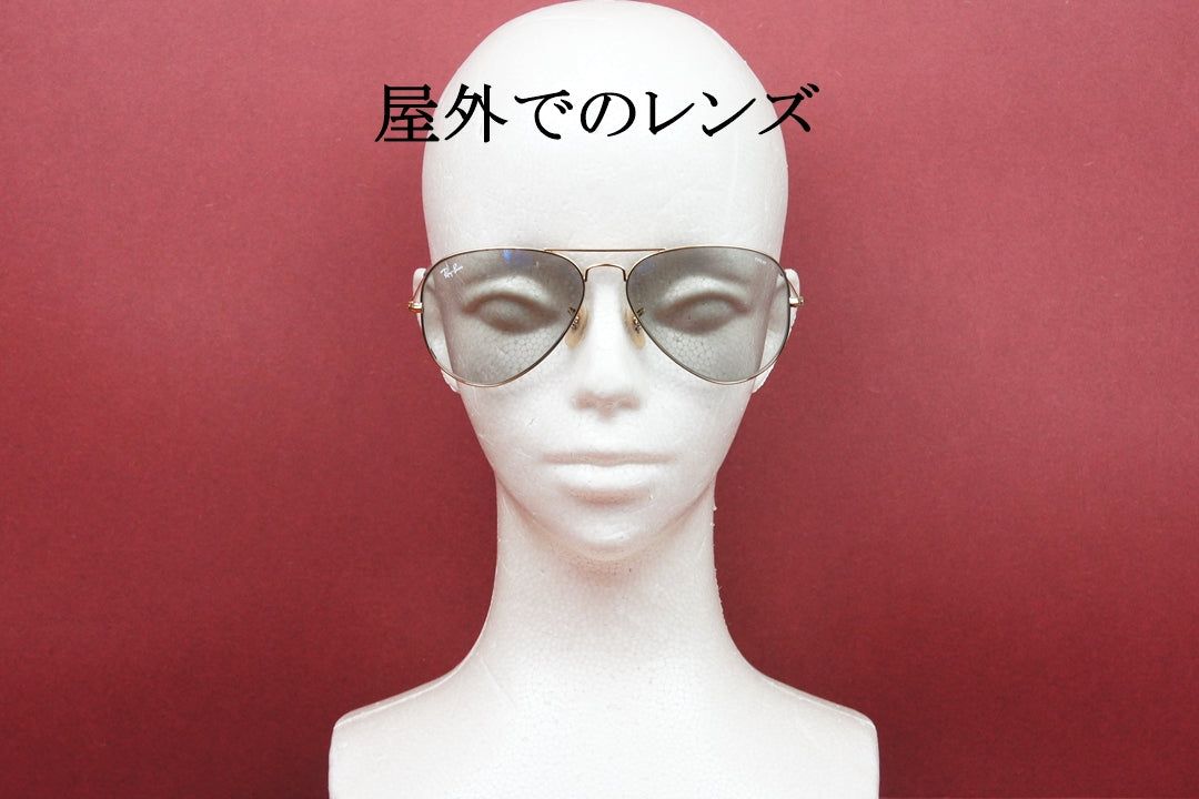 【木村拓哉さん着用】Ray-Ban RB3025 001/5F 58サイズ AVIATOR アビエーター ティアドロップ 調光レンズ クリアレンズ EVOL レイバン