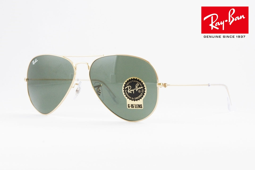 Ray-Ban サングラス RB3025 L0205 58サイズ AVIATOR ティアドロップ アビエーター レイバン 正規品