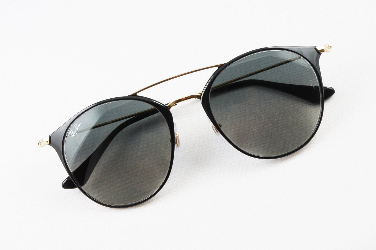 Ray-Ban サングラス RB3546 187/71 ラウンド ボストン ツーブリッジ レイバン 正規品