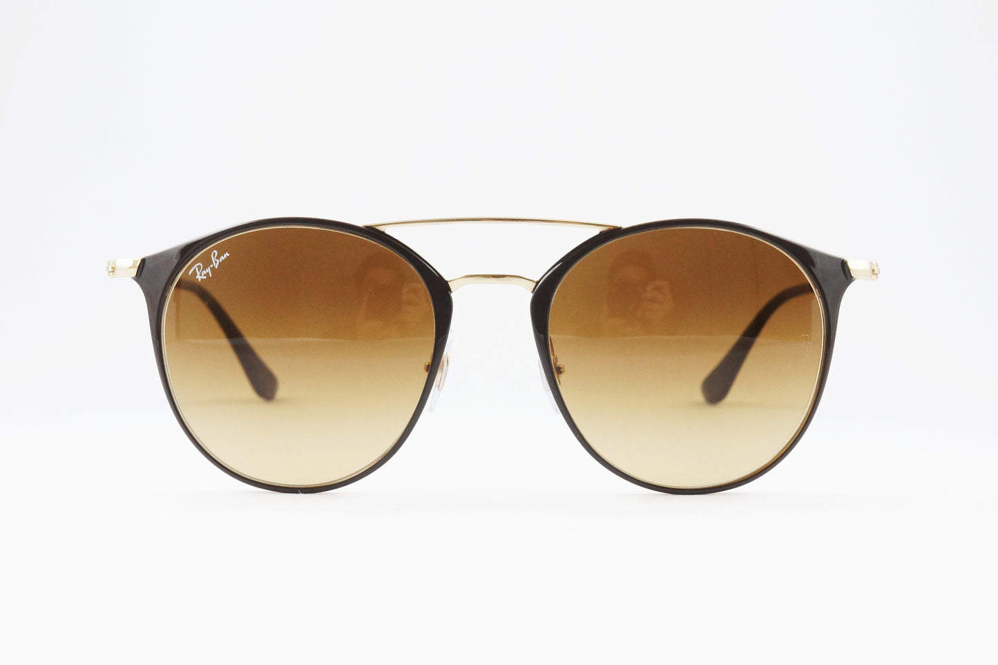 Ray-Ban サングラス RB3546 9009/85 ラウンド ボストン ツーブリッジ レイバン 正規品